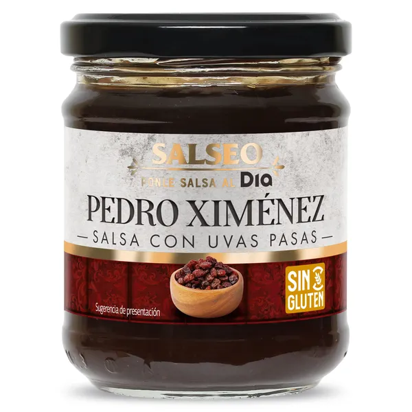 Salsa de pedro ximénez Dia Salseo 210 g 2