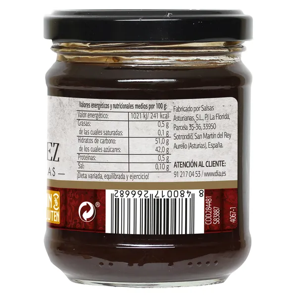 Salsa de pedro ximénez Dia Salseo 210 g 4