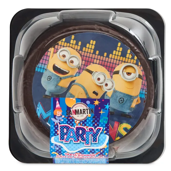 Tarta bombón infantil niño San Martín bandeja 500 g 2