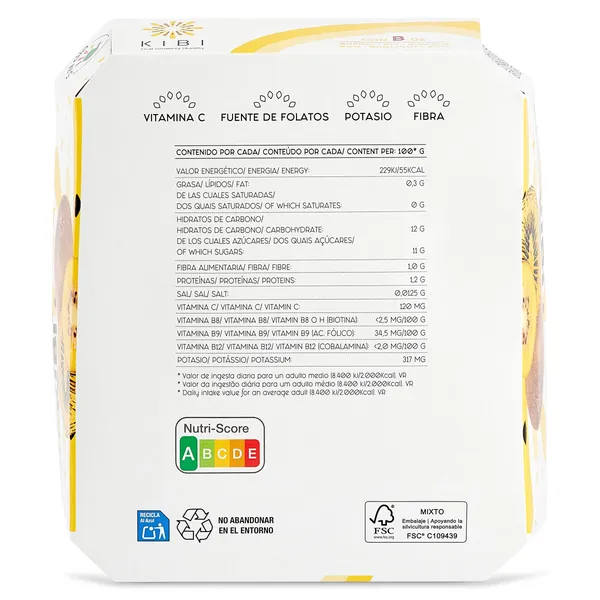 Kiwi amarillo gold 600 g 4