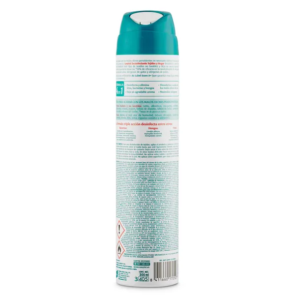 Desinfectante hogar y tejidos Sanytol 300 ml 3