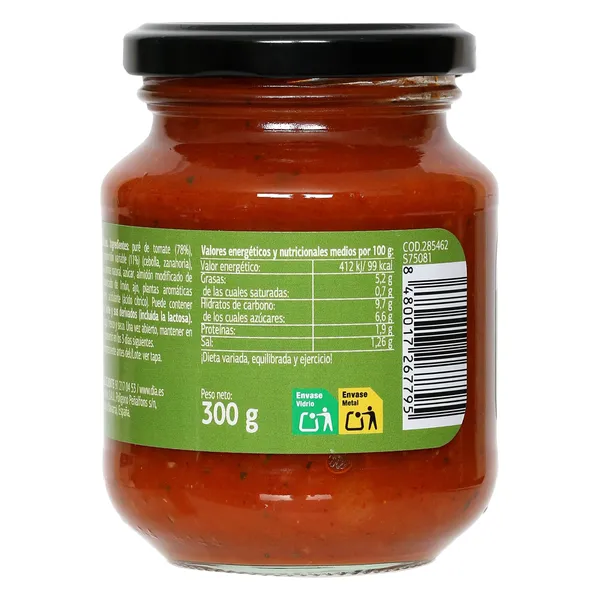 Salsa napolitana Dia Al Diante 300 g 3