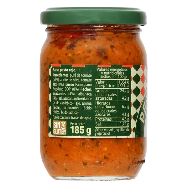 Pesto rojo Dia Salseo 185 g 3