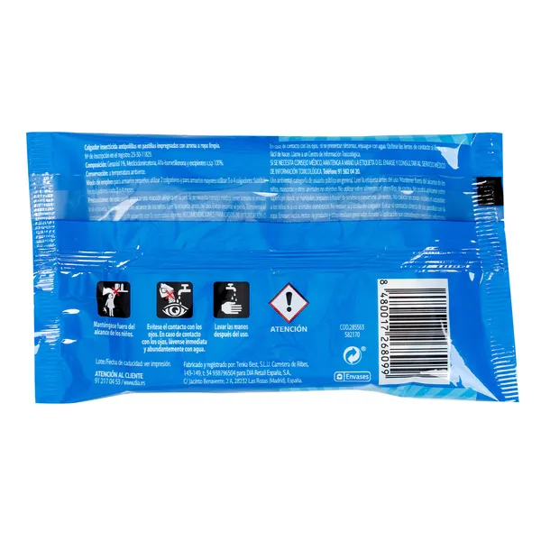 Colgador antipolillas ropa limpia Aniquilax de Dia bolsa 2 unidades 3
