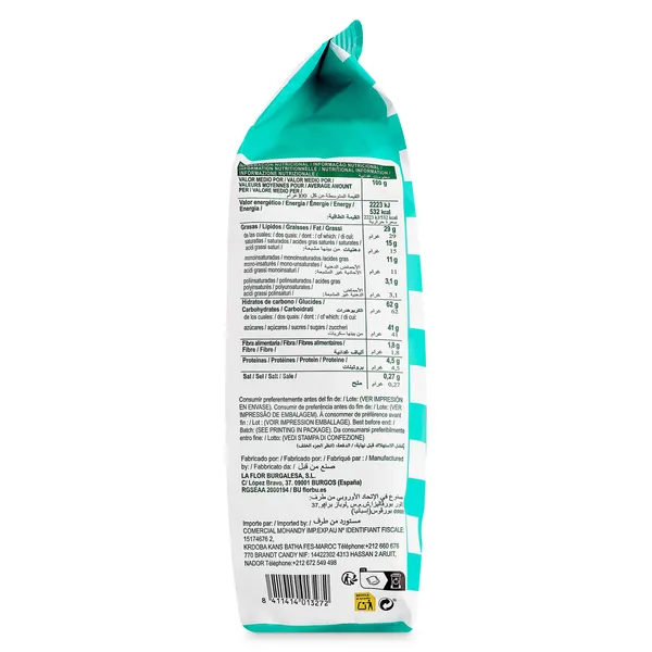Barquillos wafer mix Florbu bolsa 330 g 2