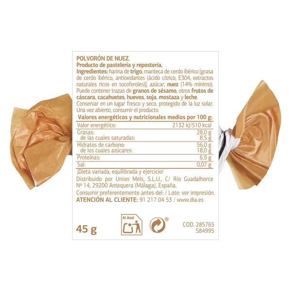 Polvorones de coco o nuez Dulce Noel Dia unidad 4