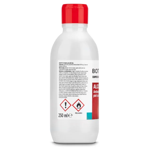 Alcohol 96º Botikit de Dia botella 250 ml 2