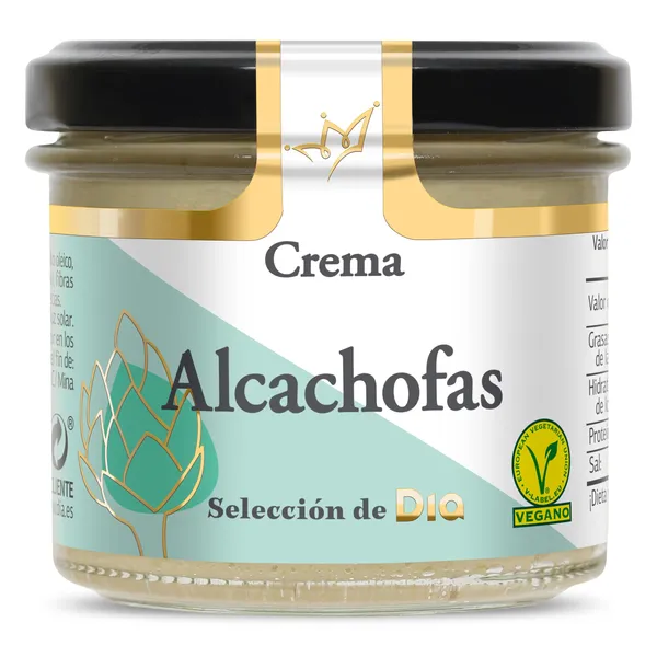 Crema de alcachofas Dia Nuestra Alacena frasco 110 g