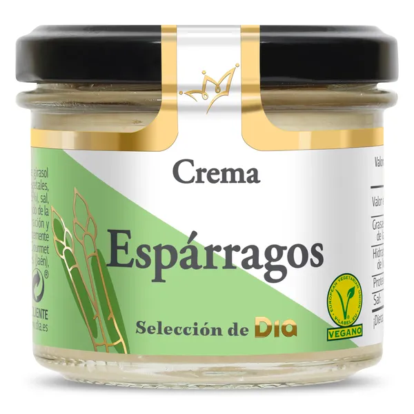 Crema de espárragos Nuestra Alacena de Dia frasco 110 g