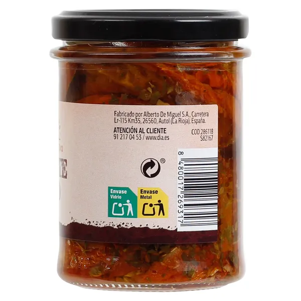 Tomate seco en aceite Dia Vegecampo 110 g 3