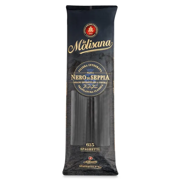 Espaguetis con tinta de calamar La molisana 500 g