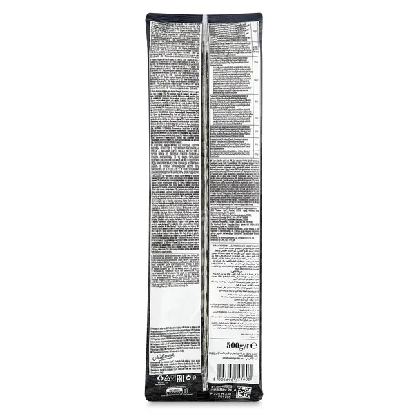 Espaguetis con tinta de calamar La molisana 500 g 2