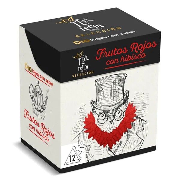 Infusión de frutos rojos con hibisco Dia Tetería 12 unidades