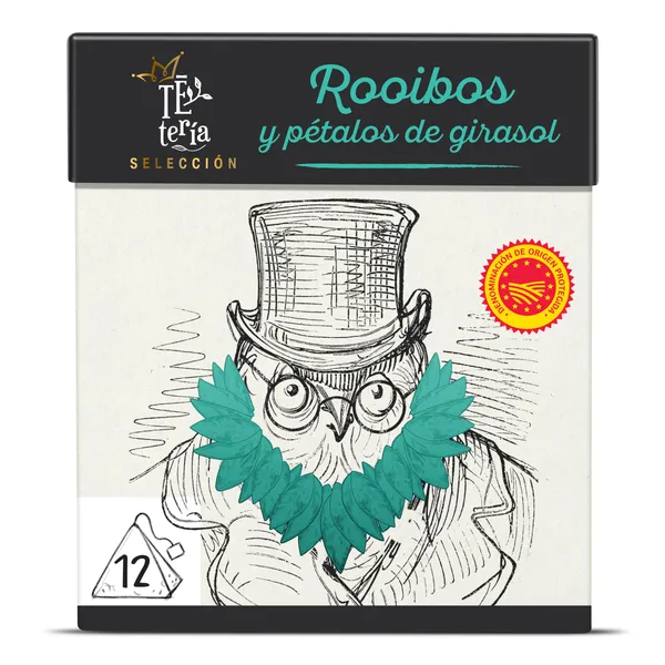 Rooibos y pétalos de girasol Dia Tetería 12 unidades 2