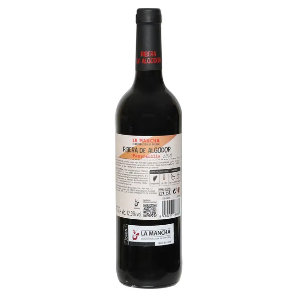 Vino tinto joven D.O. La Mancha Ribera de Algodor 75 cl 3