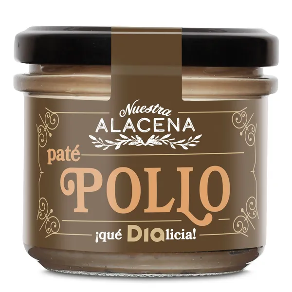 Paté de pollo Nuestra Alacena de Dia frasco 110 g