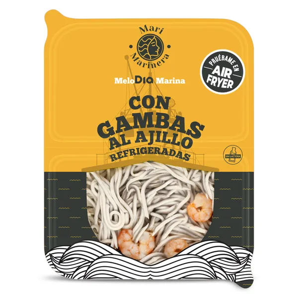 Sucedáneo de angulas con gambas refrigerado Dia Mari Marinera 200 g 2