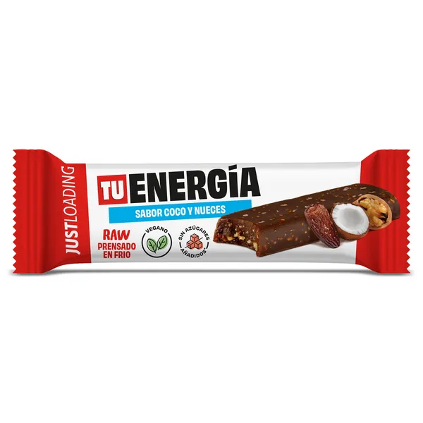 Barritas energéticas con dátil, coco y nueces Just loading 40 g 2