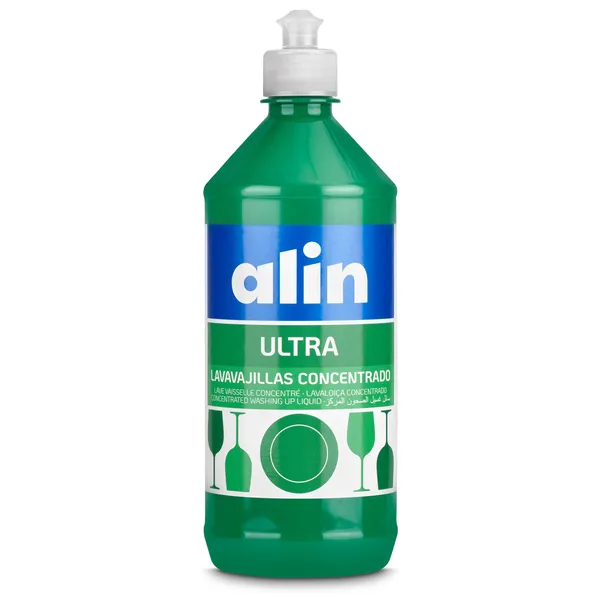 Lavavajillas mano concentrado Alin botella 750 ml