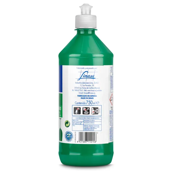 Lavavajillas mano concentrado Alin botella 750 ml 3