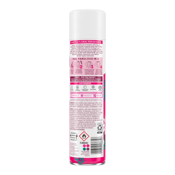 Champú en seco blush Batiste bote 200 ml 2
