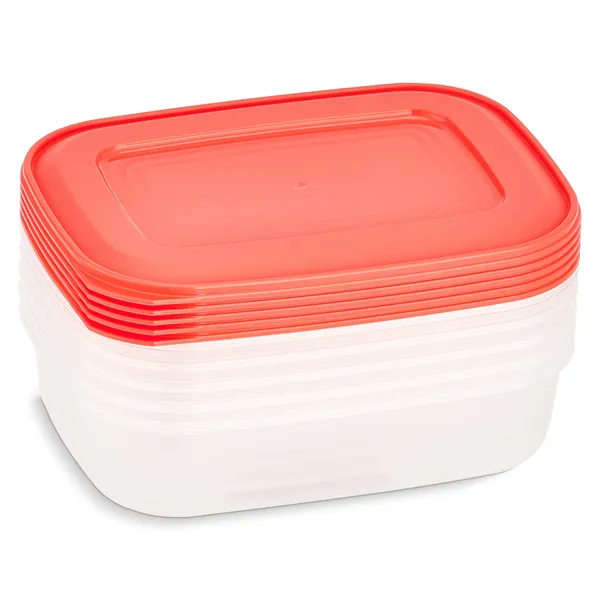 Recipiente de plástico 1 L set 5 4