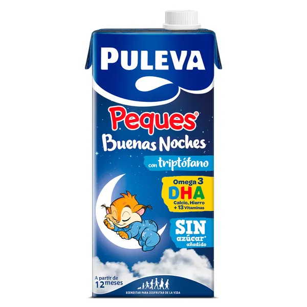 Preparado lácteo Buenas Noches +12 meses Peques Puleva 1 L 2