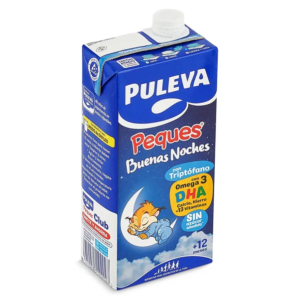 Preparado lácteo Buenas Noches +12 meses Peques Puleva 1 L 3