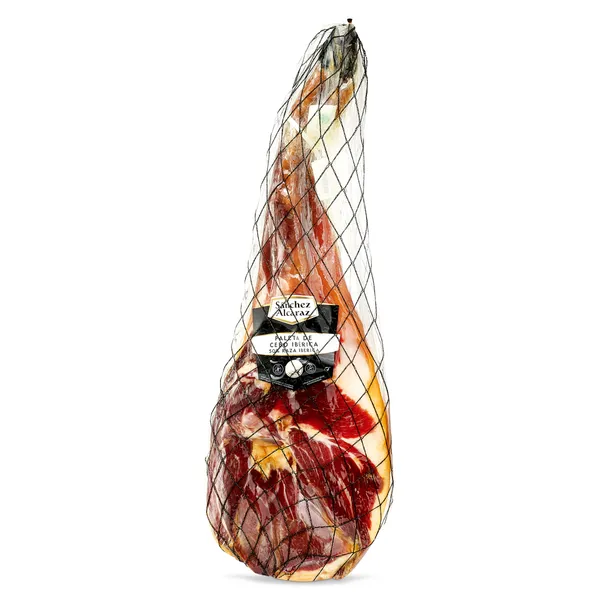 Paleta cebo 50% raza ibérica semideshuesado Sánchez Alcaraz 4.5 Kg 4