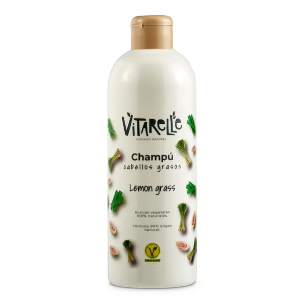 Champú lemon grass cabello graso Vitarelle botella 400 ml