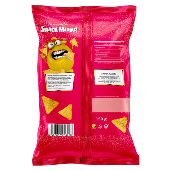 Nachos tex-mex Dia Snack Maniac 150 g 3