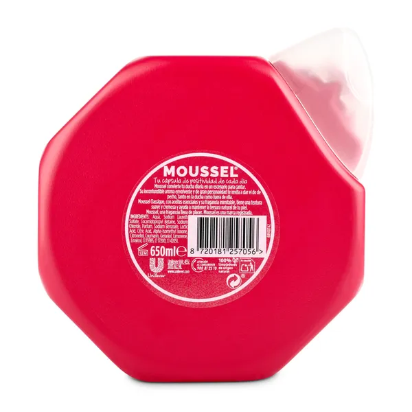 Gel de ducha clásico Moussel 650 ml 3