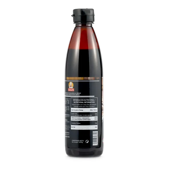Crema de vinagre al jerez Vulpi botella 400 ml 2