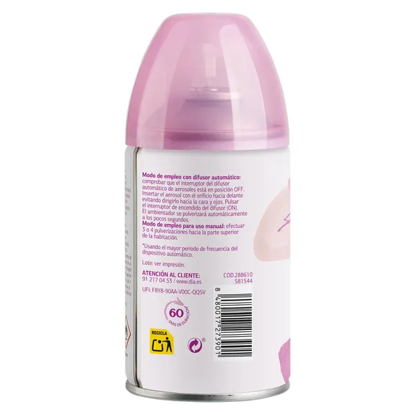 Ambientador automático flores blancas Super Paco de Dia spray 250 ml 3