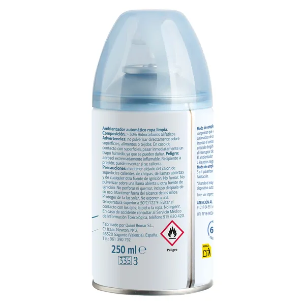 Ambientador automático ropa limpia Super Paco de Dia spray 250 ml 2