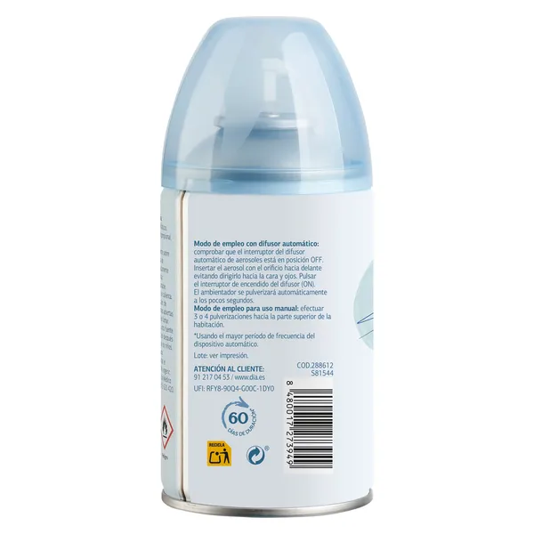 Ambientador automático ropa limpia Super Paco de Dia spray 250 ml 3