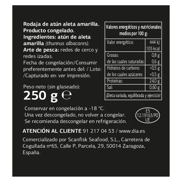 Solomillo de atún MSC Dia Mari Marinera 250 g 4