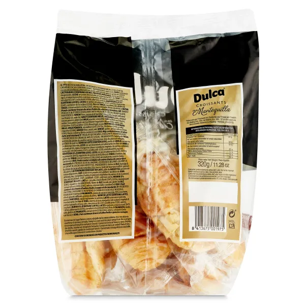 Croissants rellenos de cacao y avellanas Dulca bolsa 320 g 2