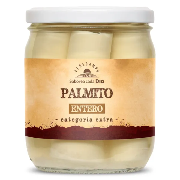 Palmitos enteros Vegecampo de Dia frasco 250 g