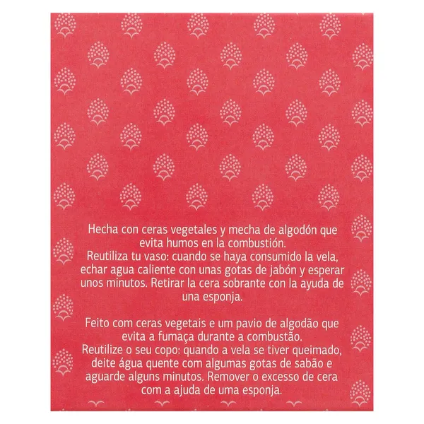 Vela perfumada frutos rojos Imaqe de Dia caja 1 unidad 3