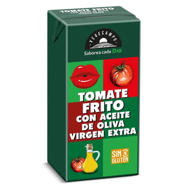 Tomate frito con aceite de oliva Dia Vegecampo 390 g 3