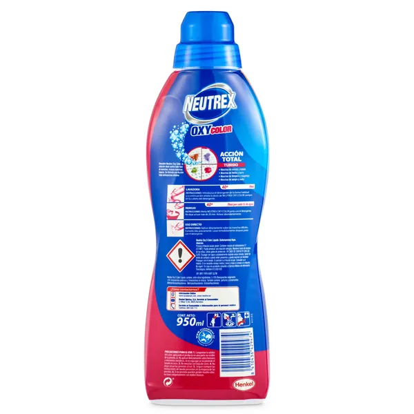 Quitamanchas oxy color Neutrex 950 ml 4