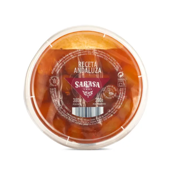 Aceitunas receta andaluza Sarasa 200 g 2