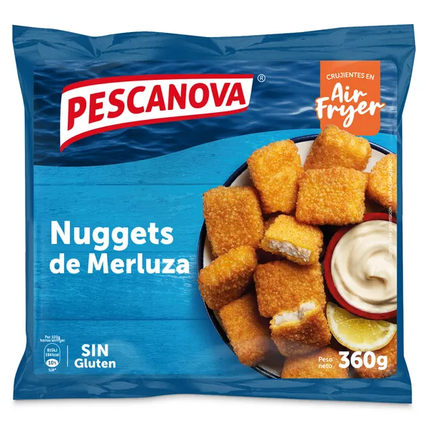 Nuggets de merluza Pescanova bolsa 360 g