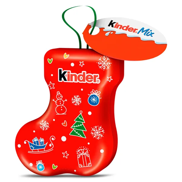 Surtido de chocolatinas Navidad Kinder lata 34 g 3