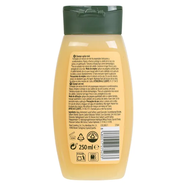 Champú pelo dañado miel natural Imaqe de Dia botella 250 ml 2