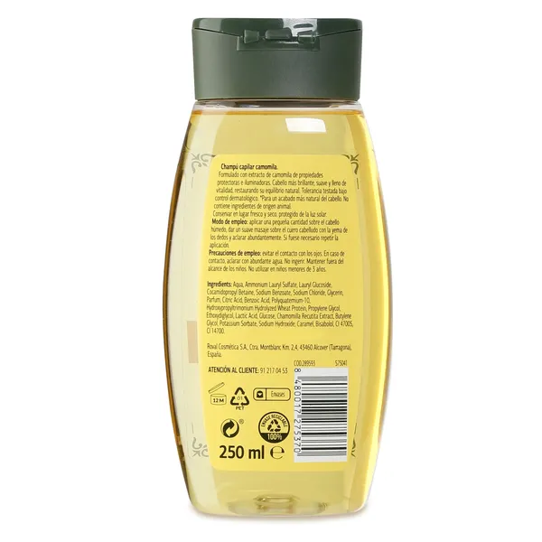 Champú cabello claro camomila Imaqe de Dia botella 250 ml 2