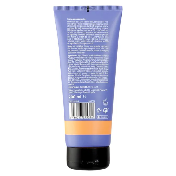Crema activadora de rizos Método Curly Imaqe de Dia tubo 200 ml 2