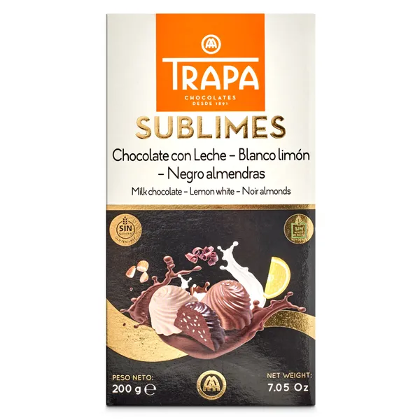 Bombones sublimes Trapa caja 200 g 2
