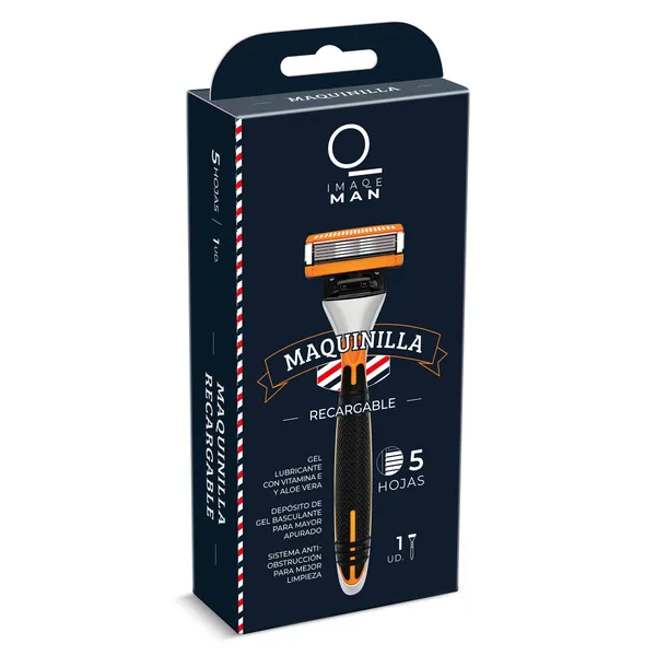 Maquinilla de afeitar recargable 5 hojas Imaqe de Dia blister 1 unidad
